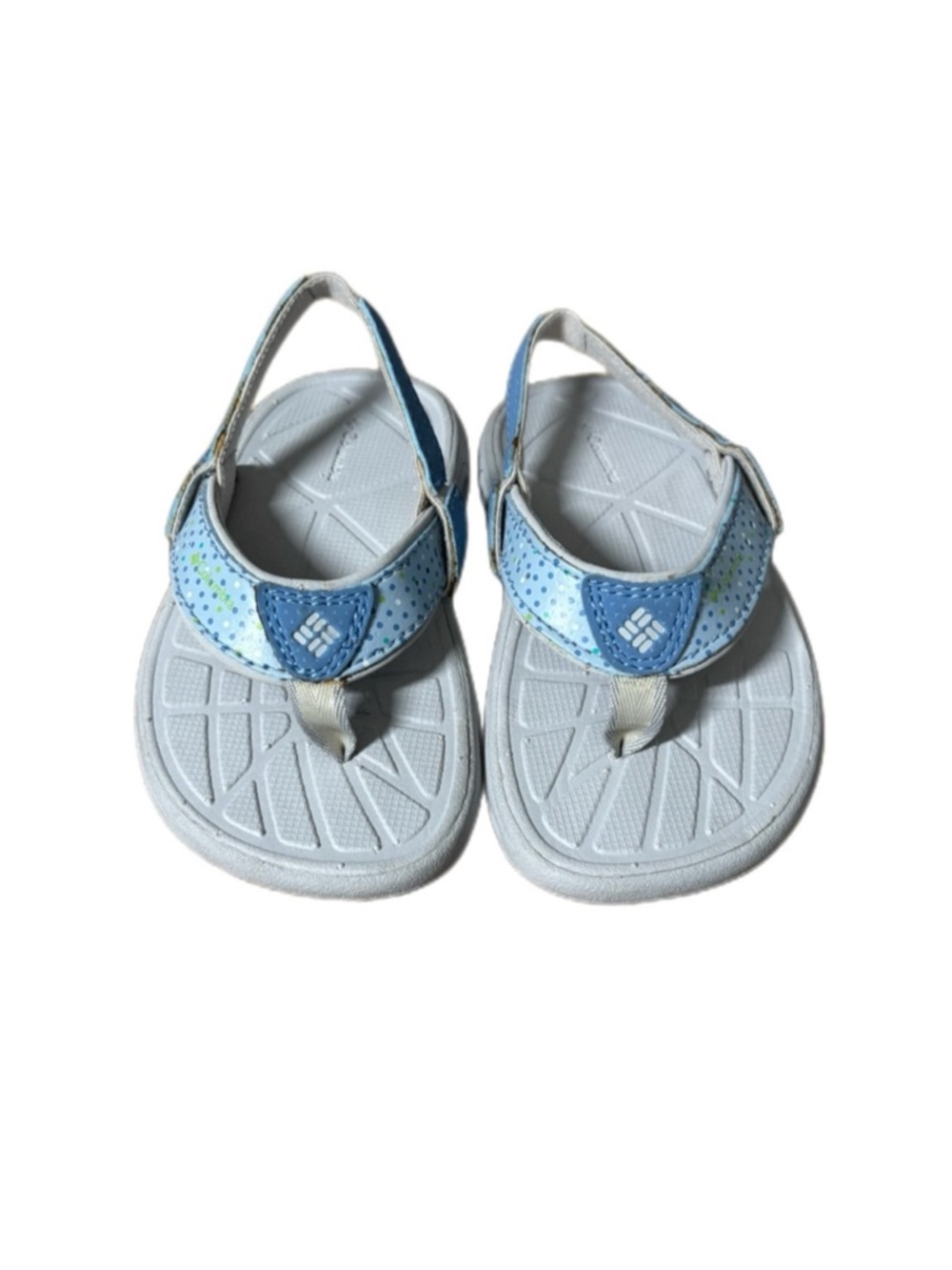 Columbia Blue Techsun Kids Sandals Flip Flop Size 7